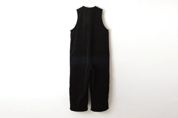 画像2: オールインワン・コーデュロイ (55618:BK)