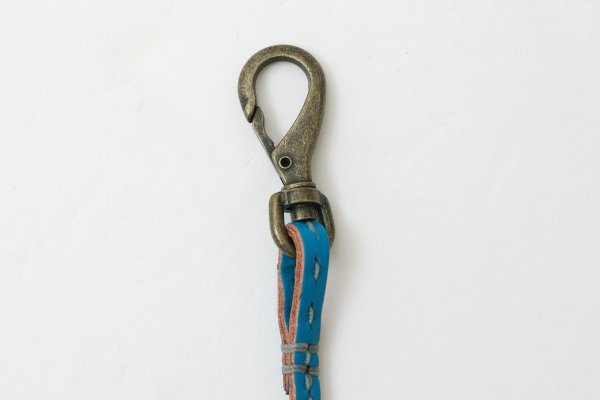 画像5: ベルトレザー キーホルダー (45643:BL)