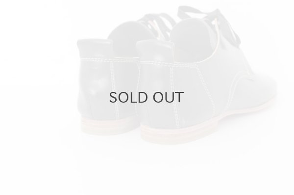 画像5: ブライドルレザー フラット紐靴（BK）