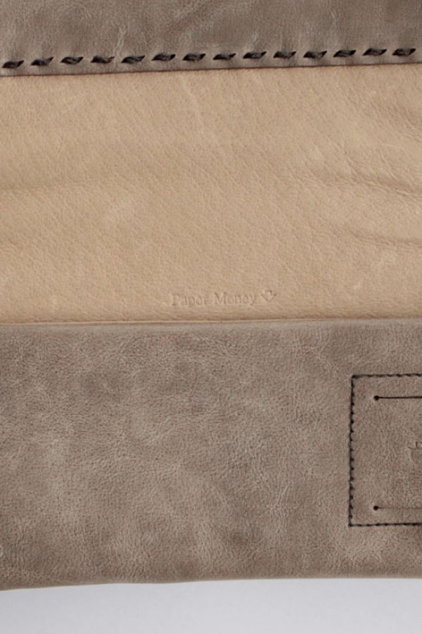 画像9: ショルダーレザー ソフト長財布（OAK）