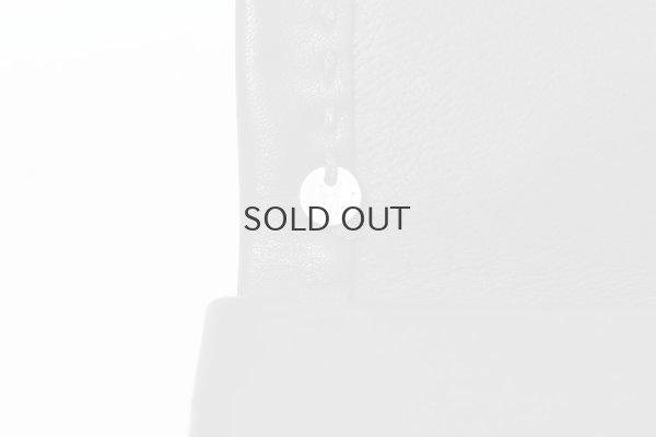 画像7: 牛ソフトレザー ステッチ ソフト長財布（BK）