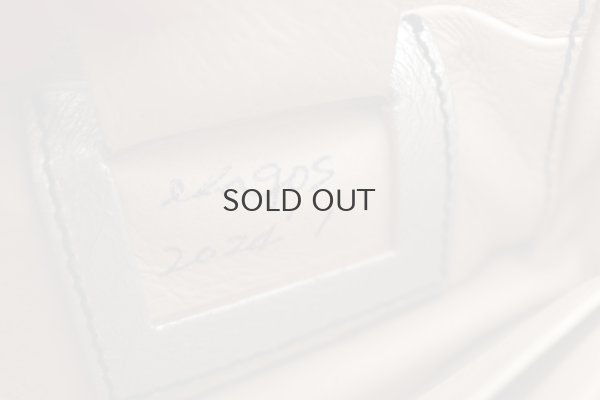 画像10: メタリックレザー 籘付き長財布 E金具(SV)