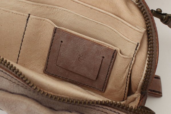 画像11: ショルダーレザー籐付き長財布 E金具 (OAK）