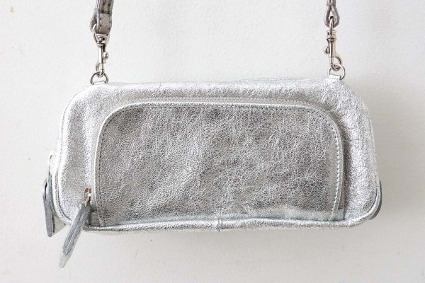 画像3: ソフトメタリック 籐付き長財布 E金具 (SV）