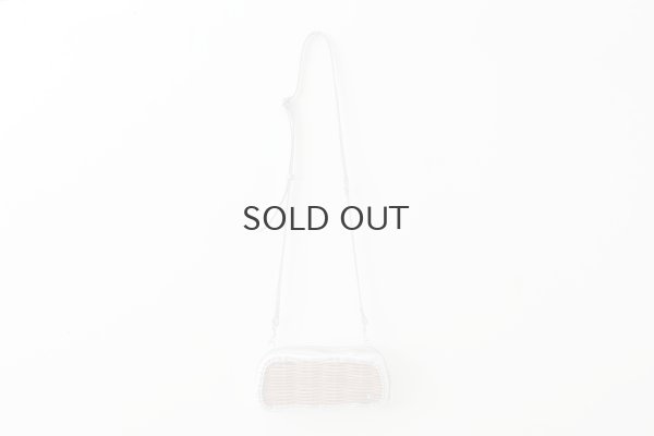 画像2: ソフトメタリック 籐付き長財布 E金具 (SV）