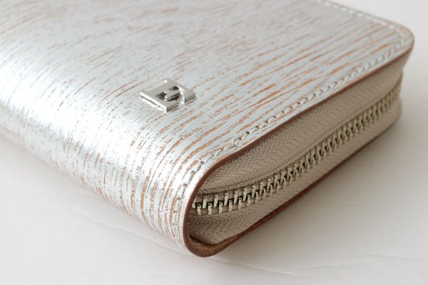 画像4: ツリーノットメタリック E金具 長サイフ・ファスナー (SV)