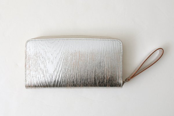 画像2: ツリーノットメタリック E金具 長サイフ・ファスナー (SV)