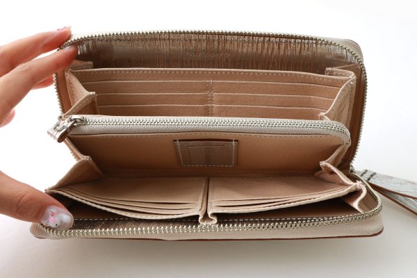 画像7: ツリーノットメタリック E金具 長サイフ・ファスナー (SV)