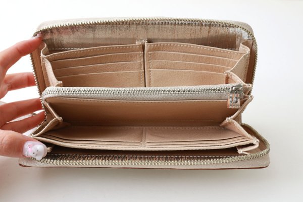 画像9: ツリーノットメタリック E金具 長サイフ・ファスナー (SV)