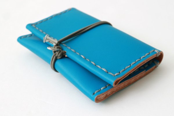 画像3: ベルトレザー カード入れ (35637:BL)