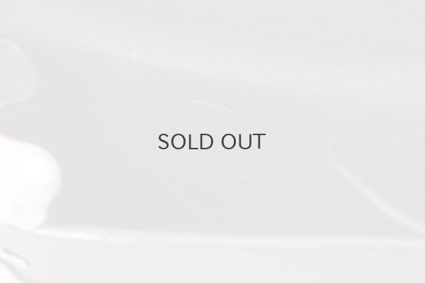 画像7: オイルショルダー 素押しカシメ 三つ折り財布 (BK)