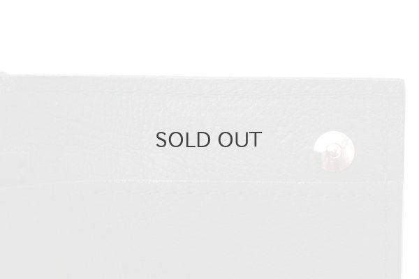 画像8: オイルショルダー 素押しカシメ 三つ折り財布 (BK)