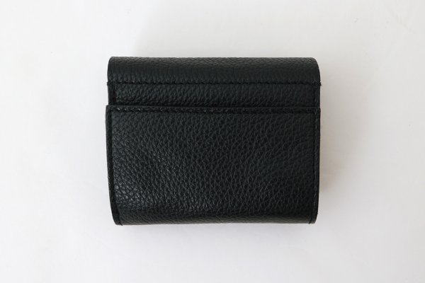 画像2: フニュシュリンク E金具 三つ折り財布 (BK)