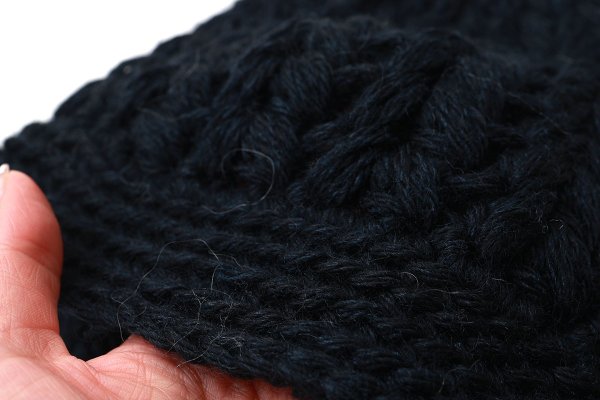 画像5: 【受注生産】別注!! ボーボリー ニットクロッシェ (BK)