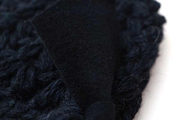 画像6: 【受注生産】別注!! ボーボリー ニットクロッシェ (BK)