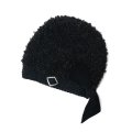 【受注生産】別注!! モヘアループ ニットクロッシェ (BK)