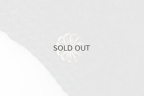 画像3: 別注!! モヘアループ 耳当て付きニットクロッシェ (BK:花型ボタン)