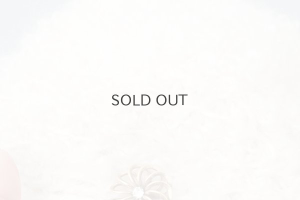 画像6: 別注!! モヘアループ ニットクロッシェ フェルトリボン付き (WH)