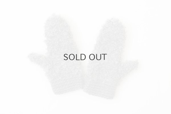 画像2: 別注!! モヘアループ ミトン (GY)