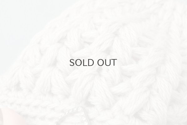 画像6: 別注!! ボーボリー ニットクロッシェ フェルトリボン付き  (LGY) 