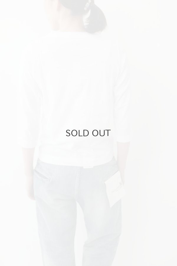 画像9: 30/-天竺 七分袖Tシャツ (6450:YW)