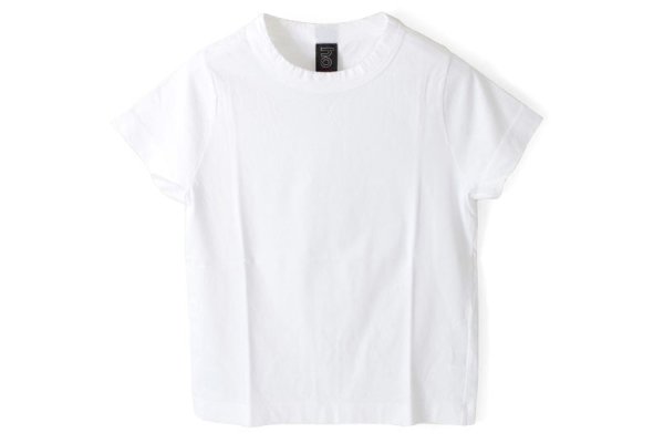 画像1: 30/-天竺 半袖Tシャツ（6271:WH）