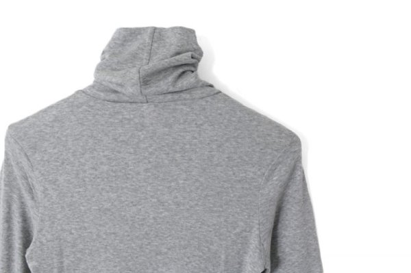 画像6: 60/-フライス タートルネックプルオーバー（TGY）