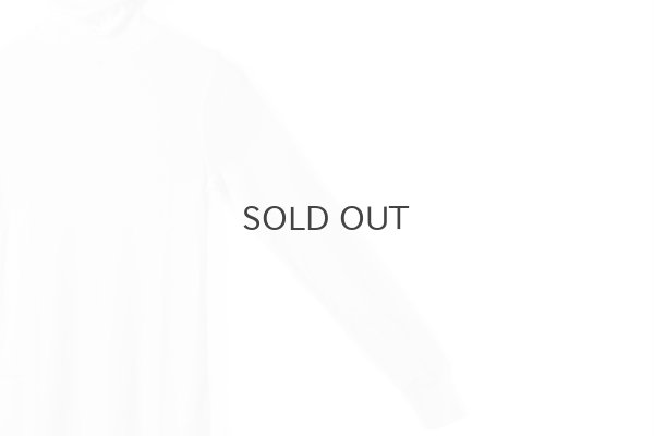 画像4: 60/-フライス タートルネックプルオーバー（6520:WH）