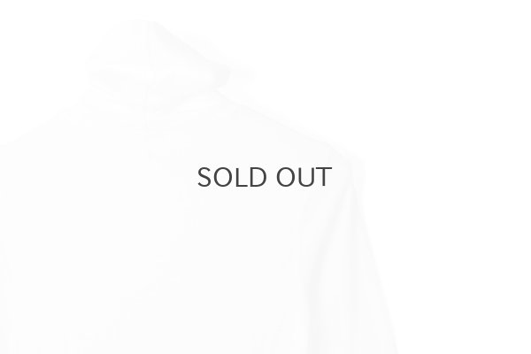 画像7: 60/-フライス タートルネックプルオーバー（6520:WH）