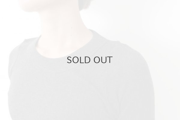 画像10: 40/一丸胴テレコ クルーネック長袖プルオーバー (6014:SX)