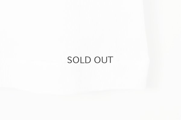 画像5: 40/-丸胴テレコ ノースリーブプルオーバー（6388:WH）