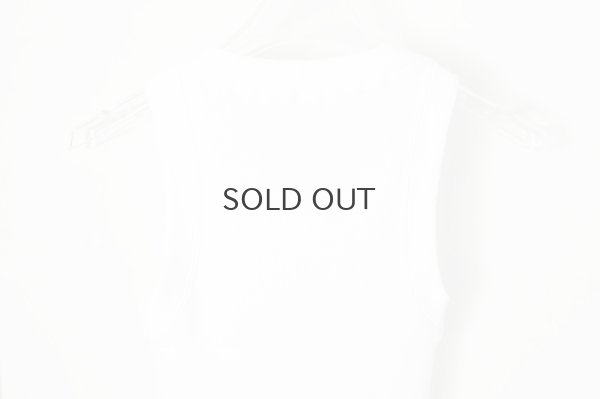 画像8: 40/-丸胴テレコ ノースリーブプルオーバー（6388:WH）