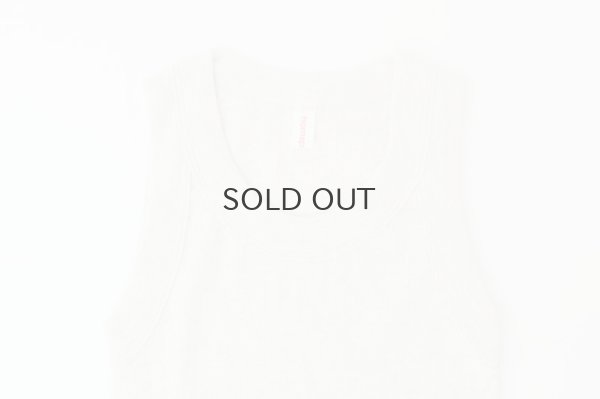 画像4: 40/-丸胴テレコ ノースリーブプルオーバー（6388:OTM）