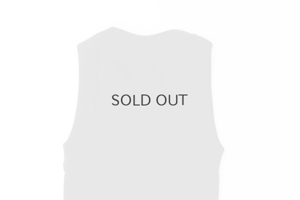 画像8: 40/一丸胴テレコ ノースリーブプルオーバー（6388:BK）