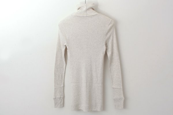画像7: 40/-丸胴テレコ タートルネックプルオーバー (6286:OTM)