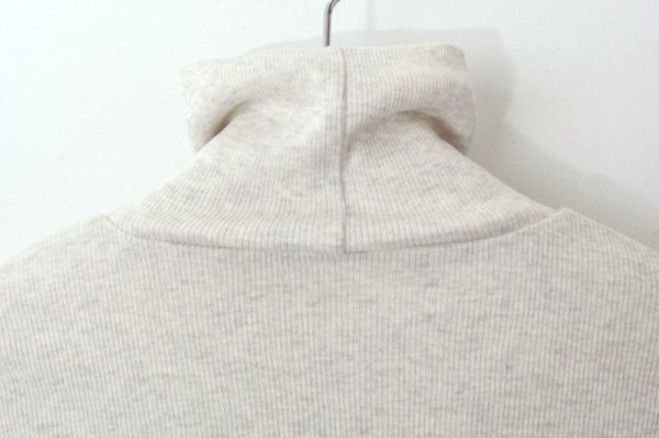 画像8: 40/-丸胴テレコ タートルネックプルオーバー (6286:OTM)