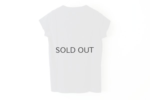画像2: 30/-天竺 フレンチスリーブTシャツ (6906:NV)
