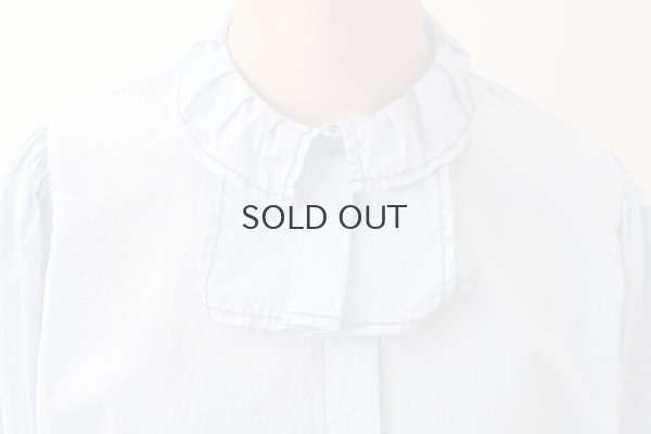 画像17: 80/1 ギンガム＆無地 BL リボン付 (BK)