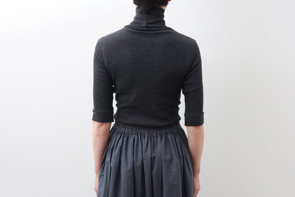 画像15: 40/- 丸胴テレコ 五分袖タートルプルオーバー（6208:TCH）