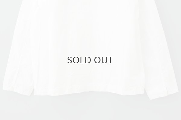 画像13: コンパクトウェザー長袖ブラウス (WH)