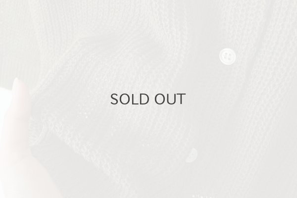 画像9: ラミーコットン七分袖 カーディガン (251-7925:KH)