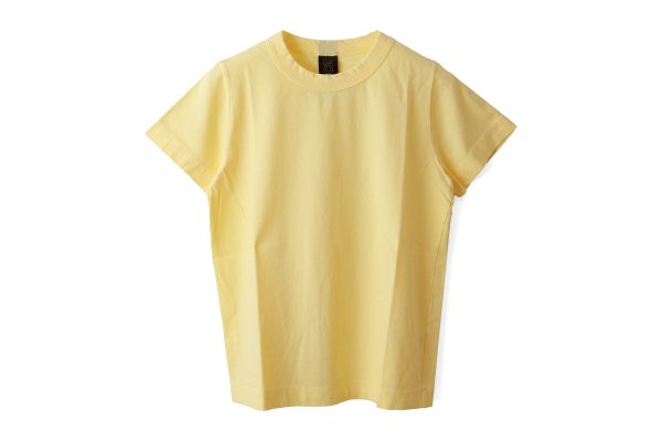 画像1: 30/-天竺 半袖Tシャツ（6271:YW）