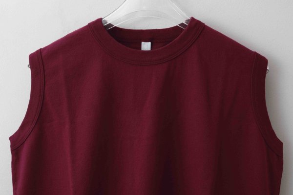 画像3: 40/2天竺 ノースリーブプルオーバー (6346:GP)