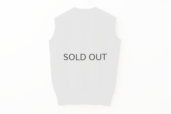 画像2: 40/2天竺 ノースリーブプルオーバー (6346:BK)