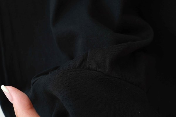 画像6: 40/2天竺 ノースリーブプルオーバー (6346:BK)