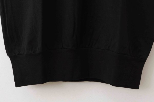 画像5: 40/2天竺 ノースリーブプルオーバー (6346:BK)