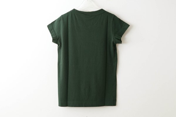 画像2: 30/-天竺 フレンチスリーブTシャツ (6906:DGR) 