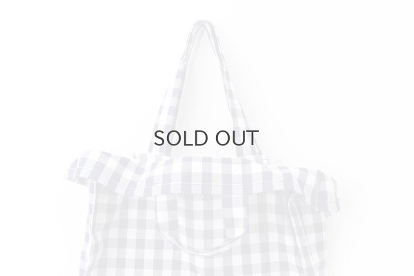 画像5: 先染め帆布 トートバッグ (261-8307:CHE)