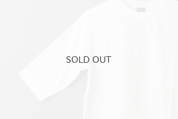 画像5: 30/-天竺 6分袖Tシャツ（241-6370:WH）