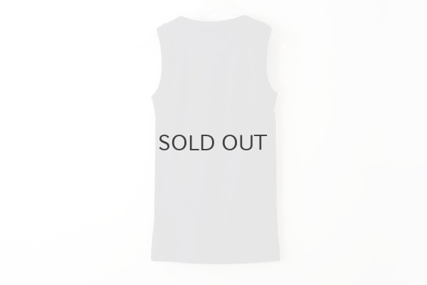 画像2: 40/-度詰めフライス ノースリーブプルオーバー（6696:NV）